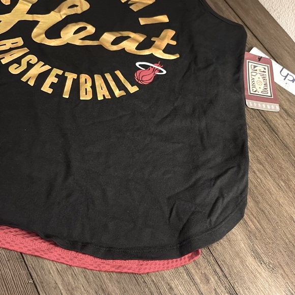 NWT [Touch by Alyssa Milano] Miami Heat NBA Sleeveless Tank Top Women’s Medium - Picture 8 of 14